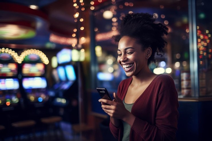 Teman saling berbagi pengalaman dan menjaga kontrol saat menikmati hiburan casino dan sports
